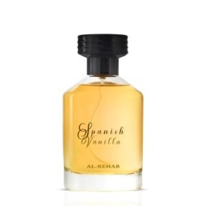 AUCTION Spanish Vanilla Eau de Parfum Spray 100ml (3.4 oz) by Al Rehab (Velvet Pouch)