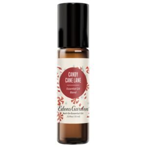 Candy Cane Lane Essential Oil Roll-On - Promotes Tension Relief With A Cheerful Holiday Aroma