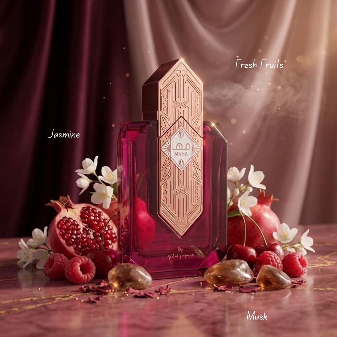 Maha Eau de Parfum Spray 100ml (3.4 oz) by Ard Al Zaafaran (Velvet Pouch) - Image 2