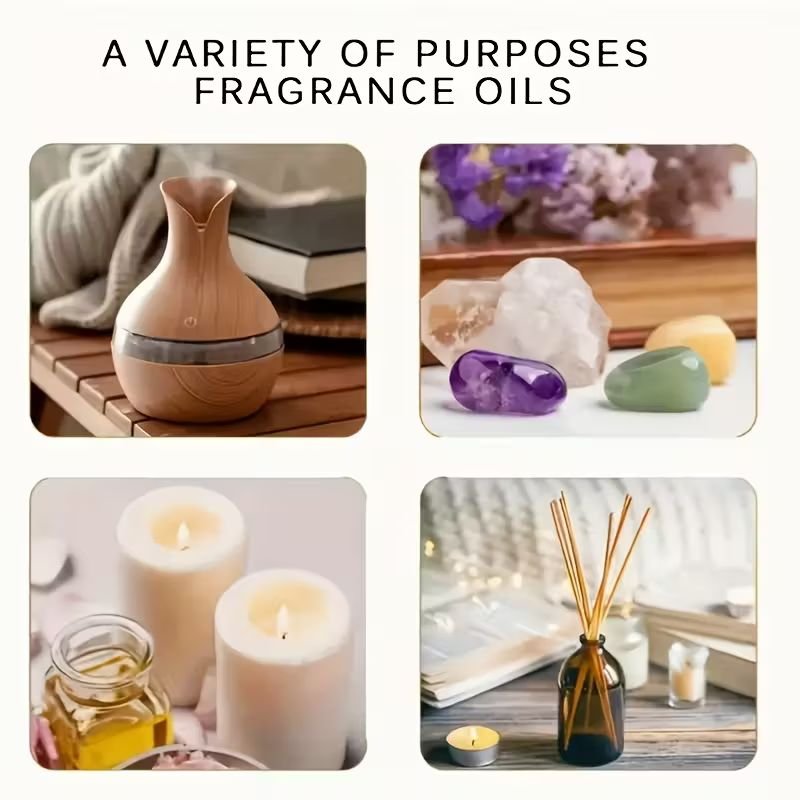 12 Bottles Water Soluble Humidifier Essential Oils - Image 2
