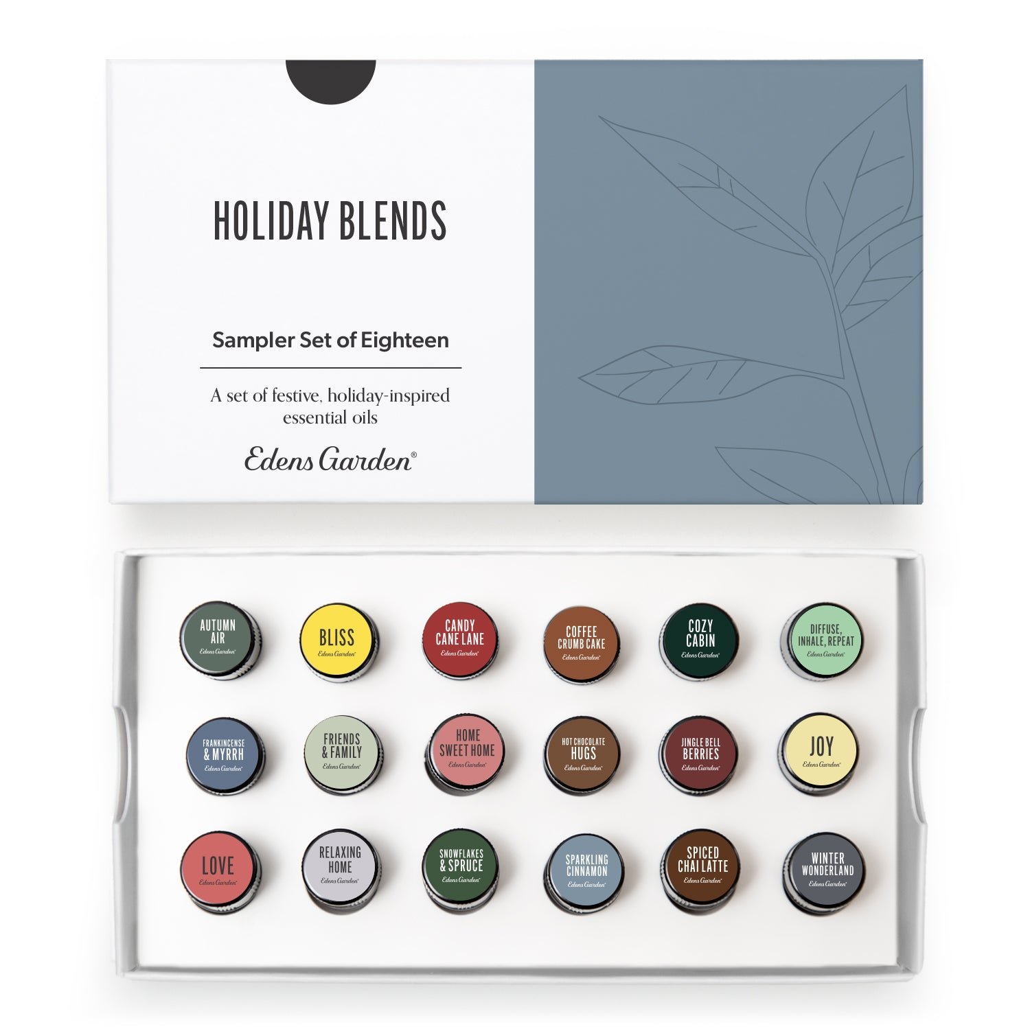 Holiday Essential Oil Blends- Sampler Set of 18 - Anchor Premium Add-On